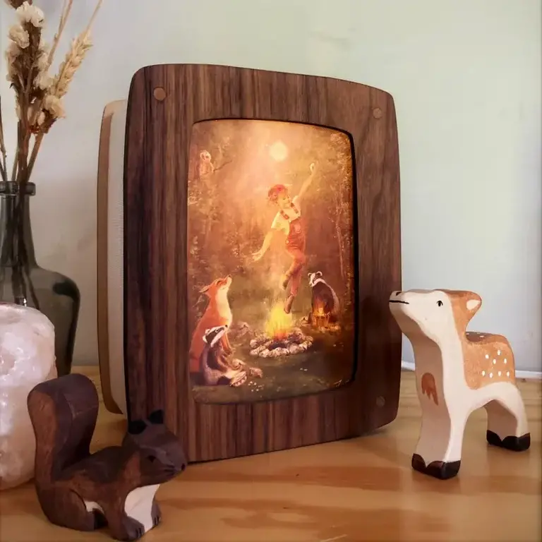 Luminae Postcardlamp Luxe-Walnut