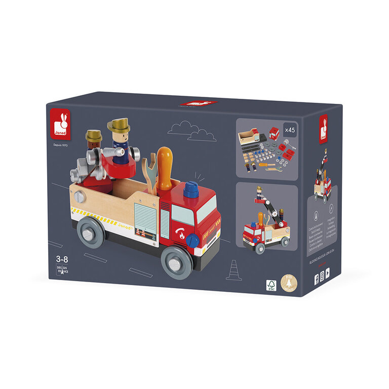 Janod Brico'kids - Brandweerauto