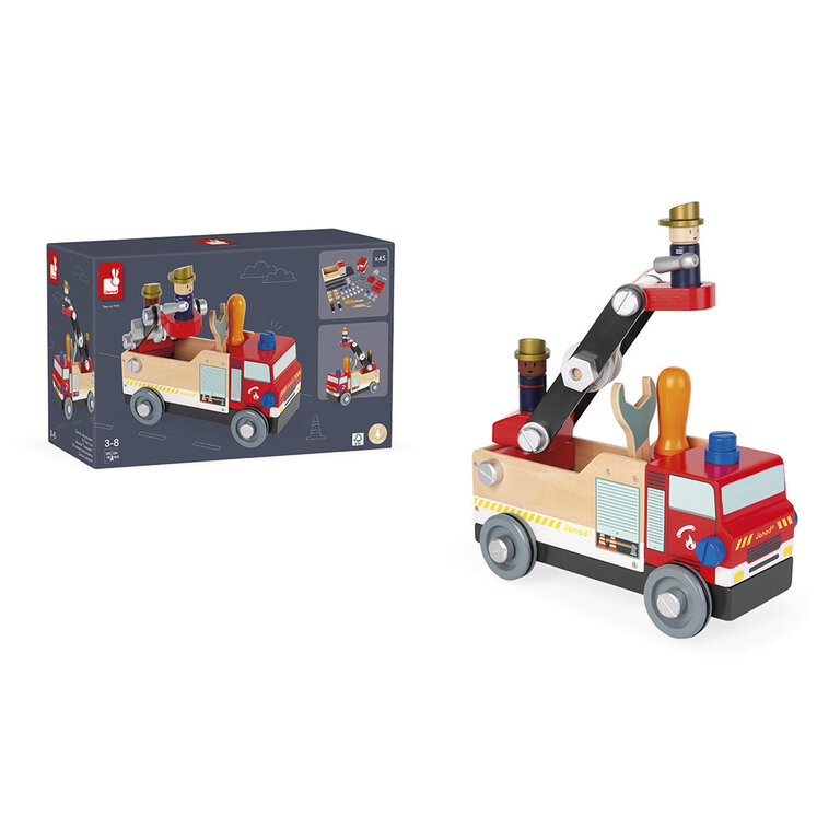 Janod Brico'kids - Brandweerauto