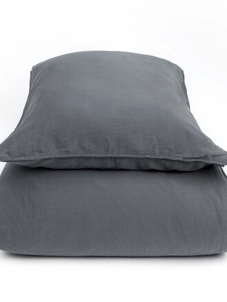 Mrs. Me Dekbedovertrek Stilo Steel Grey