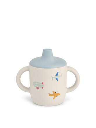 Liewood Neil Sippy cup Aviator ecru