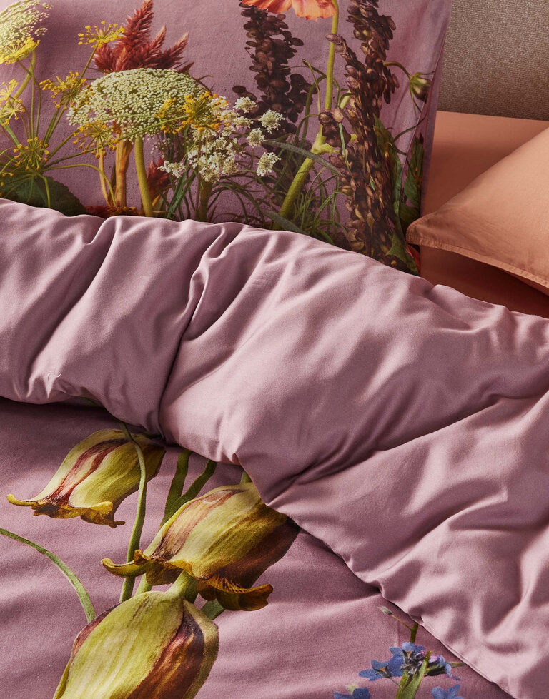 Essenza Ficaria Duvet cover Woodrose