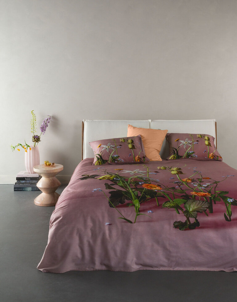 Essenza Ficaria Duvet cover Woodrose