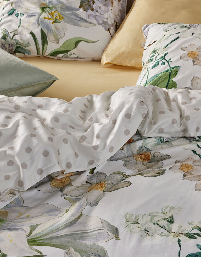 Essenza Rosalee Duvet cover White