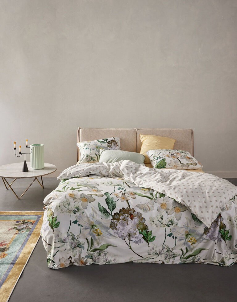 Essenza Rosalee Duvet cover White