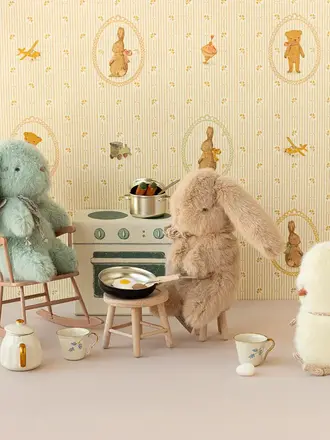 Maileg Bunny plush, Mini, Cream peach