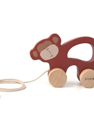 Trixie Houten trekspeeltje - Mr Monkey