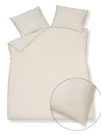 Vandyck Dekbedovertrek Pure 84 Cream Tan Vandyck Dekbedovertrek Pure 84 Cream Tan
