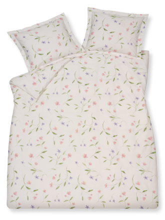 Vandyck Dekbedovertrek Soft Bloom Offwhite Vandyck Dekbedovertrek Soft Bloom Offwhite