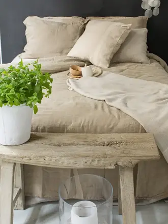 Passion For Linen Dekbedovertrek Remy Oak