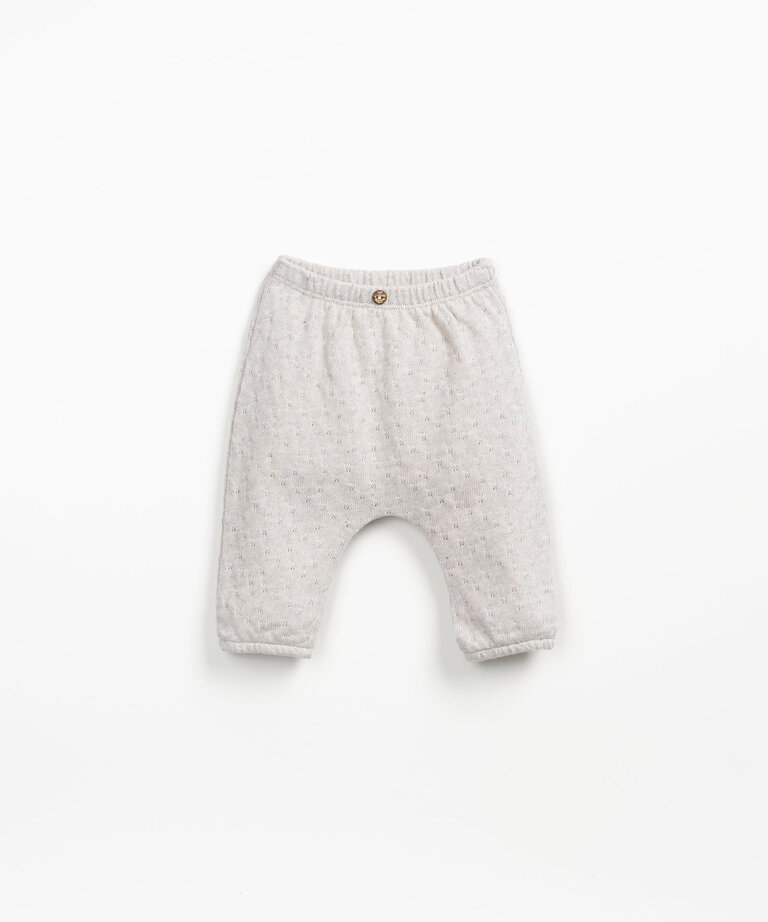 Play Up Embellished jersey trousers  0AQ11600-P0082