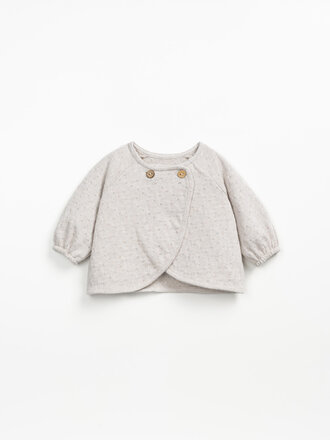 Play Up Embellished jersey cardigan  0AQ11400-P0082