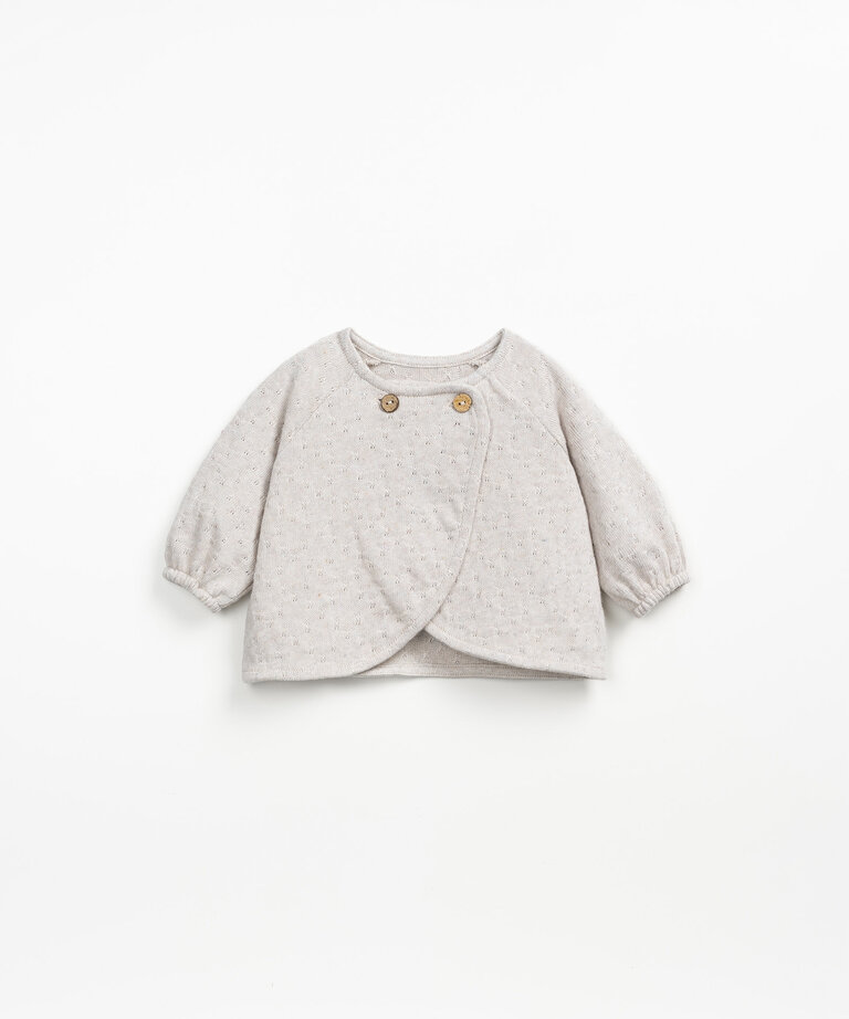 Play Up Embellished jersey cardigan  0AQ11400-P0082