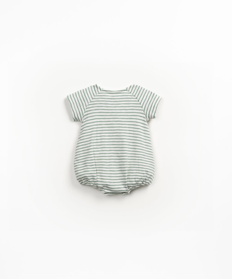 Play Up Striped rib jumpsuit  0AQ11502-R315G