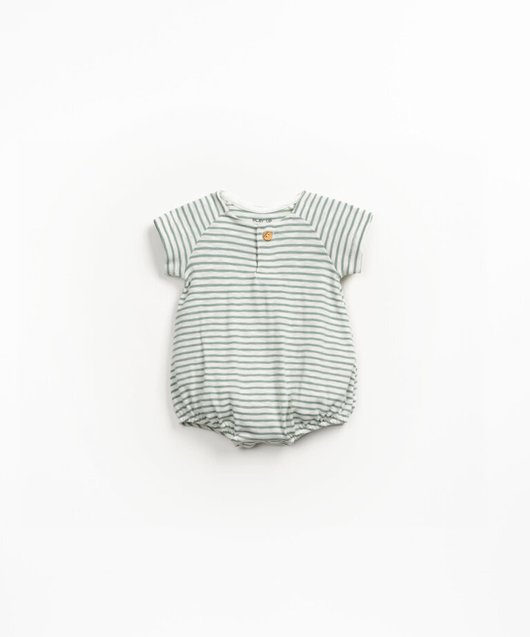 Play Up Striped rib jumpsuit  0AQ11502-R315G