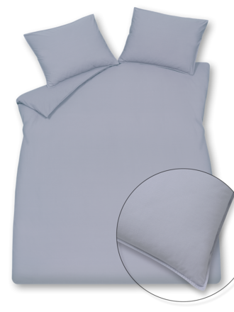 Vandyck Dekbedovertrek Washed Cotton Lavender Blue Vandyck Dekbedovertrek Washed Cotton Lavender Blue