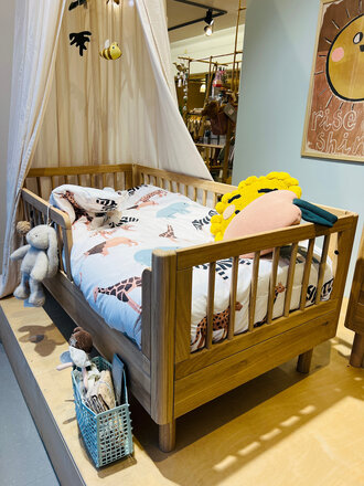 VIpack Juniorbed Forrest - Eiken natuur