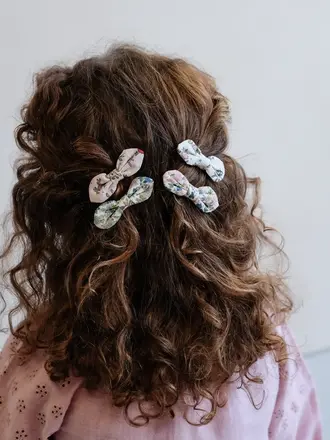 Mimi & Lula Flora bow clips