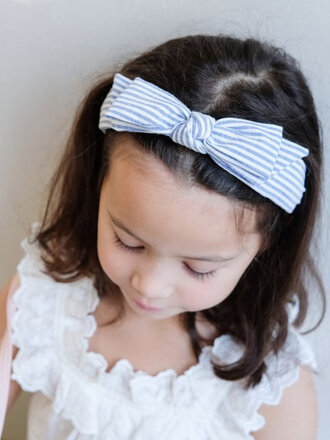 Mimi & Lula Seaside Stripe bow Alice