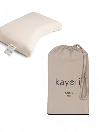 Kayori Kussensloop Saiko 10cm-2st-40/60cm Taupe Kayori Kussensloop Saiko 10cm-2st-40/60cm Taupe