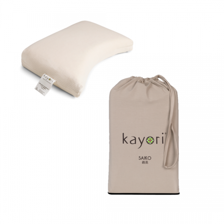 Kayori Kussensloop Saiko 10cm-2st-40/60cm Taupe