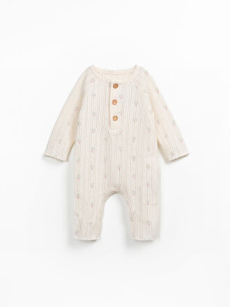 Play Up Printed ajour jumpsuit 0AQ11503-E692N Grés