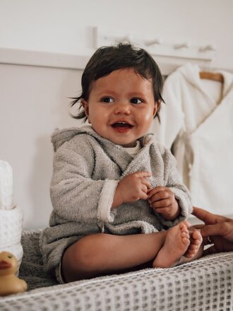 Koeka Baby Badjas Dijon Daily, Clay