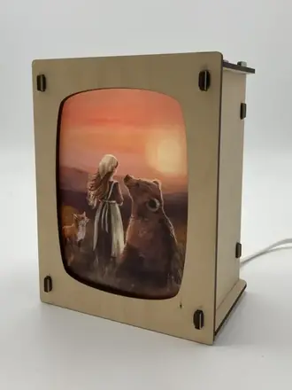 Luminae Postcardlamp Basic-Maple