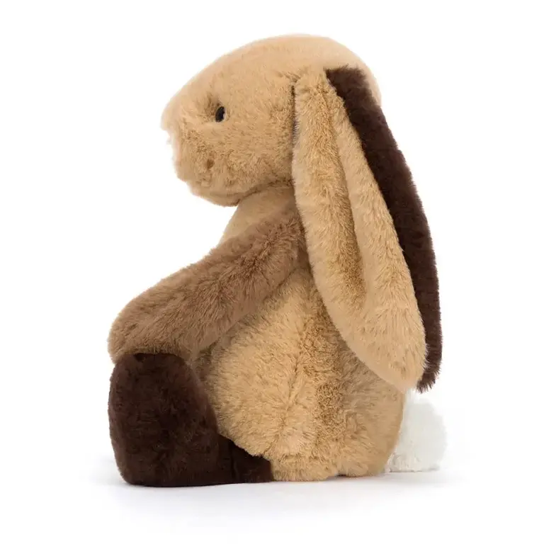 Jellycat Bashful Patchwork Brown Bunny  Original