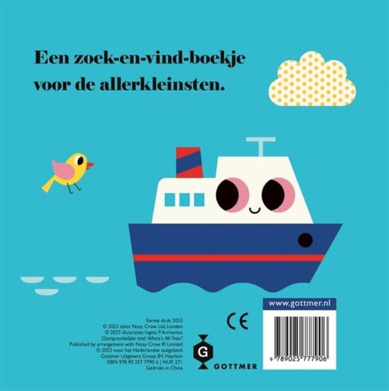 Kinderboeken Trein, waar ben je?
