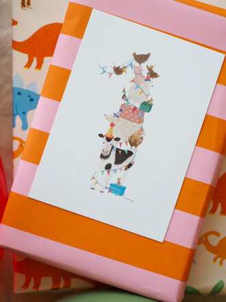 Getekenddoorzusje Cijferkaart 1 A6