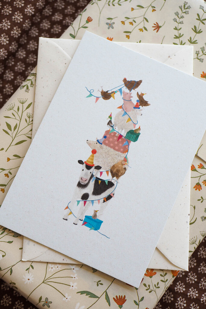 Getekenddoorzusje Cijferkaart 1 A6