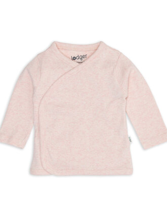 Lodger Lodger Topper overslagshirt Tan  Melange