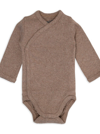 Lodger Lodger Romper lange mouwen Melange Buffalo