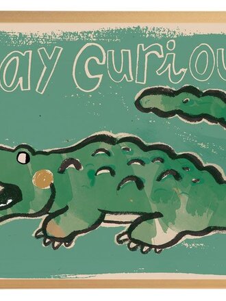 Studioloco Studio loco A3 Poster Croco