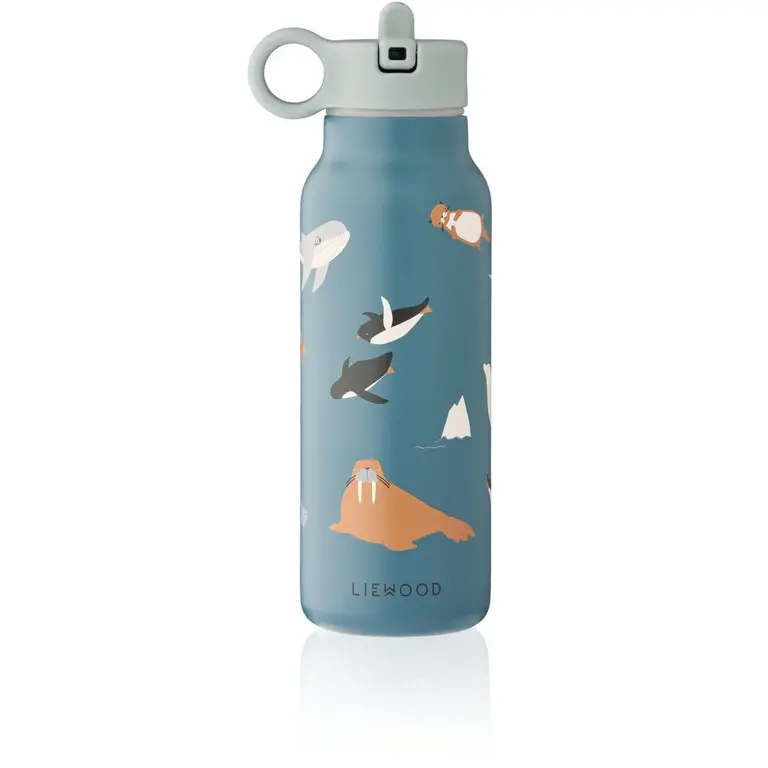 Liewood Falk Water Bottle 350ml Artic sea/Oceanview