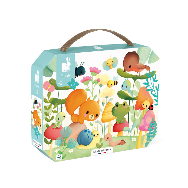 Janod Janod Puzzel De Tuinvrienden 20stukjes