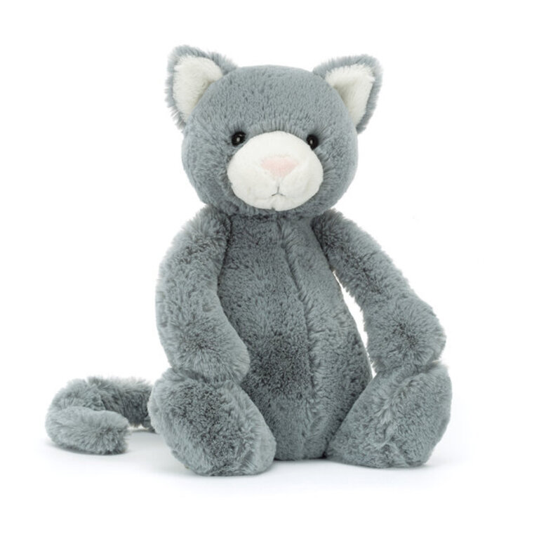Jellycat Bashful Dark Grey Kitten 31cm