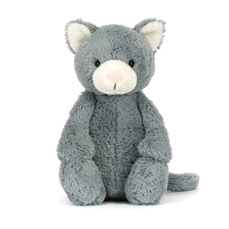Jellycat Bashful Dark Grey Kitten 31cm
