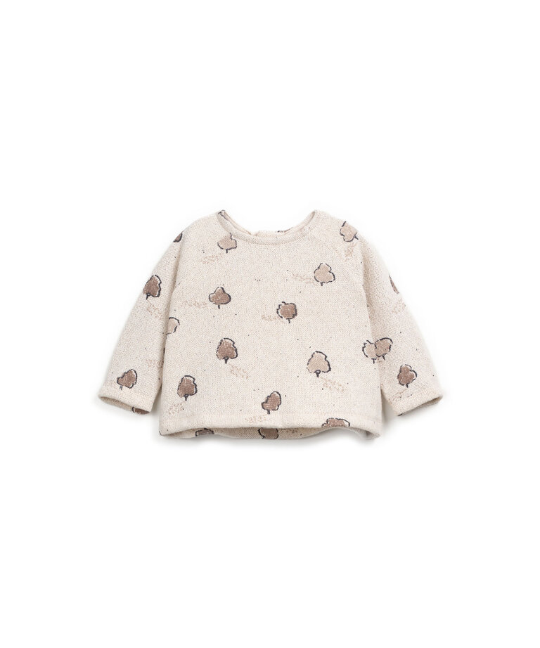 Play Up Printed jersey sweater OA11353-E733N