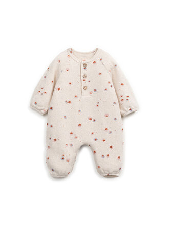 Play Up Printed jersey jumpsuit OA11505-E732N