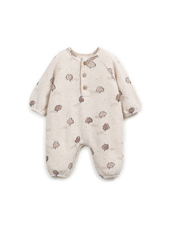 Play Up Printed jersey jumpsuit OA11505-E733N