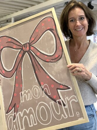 Studioloco Studio loco Poster Bow 50 x 70 cm