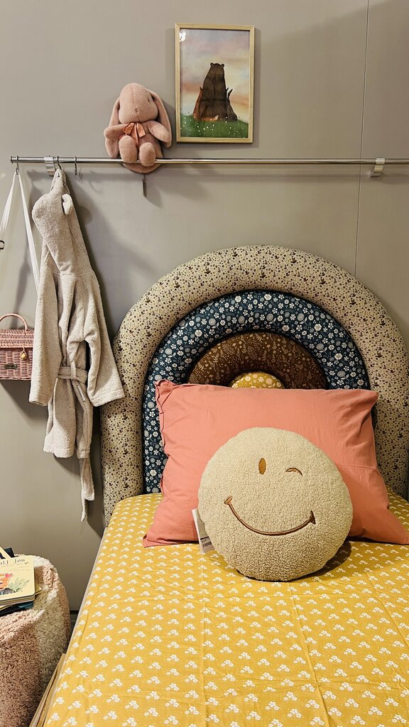 Bloomingville Jo Headboard Yellow Cotton