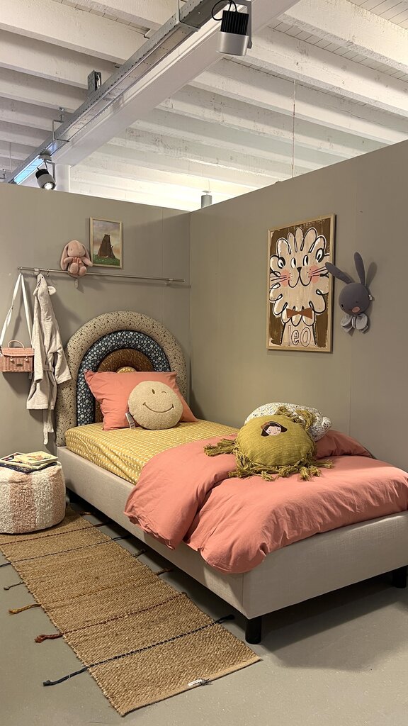 Bloomingville Jo Headboard Yellow Cotton