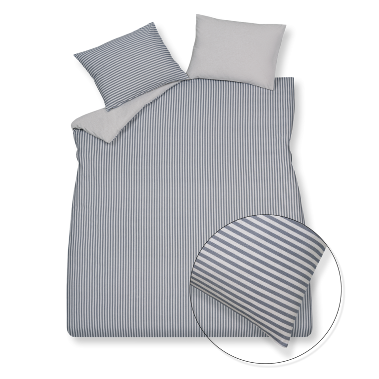 Vandyck Dekbedovertrek Flanel Glasgow-Blue Ink