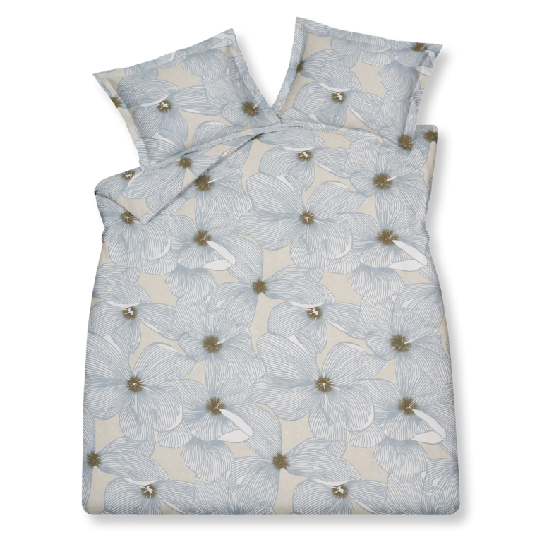 Vandyck Dekbedovertrek Moonflower - Stone