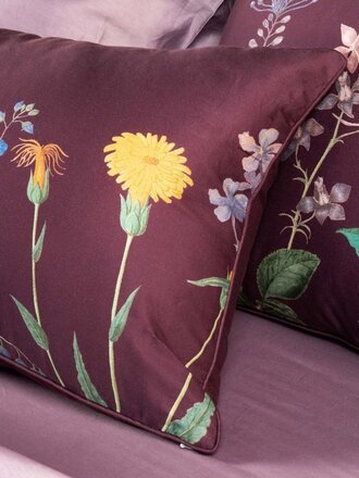 Essenza Augustina Cushion large mauve 40x90