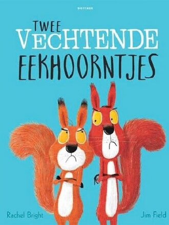 Kinderboeken Twee vechtende eekhoorntjes