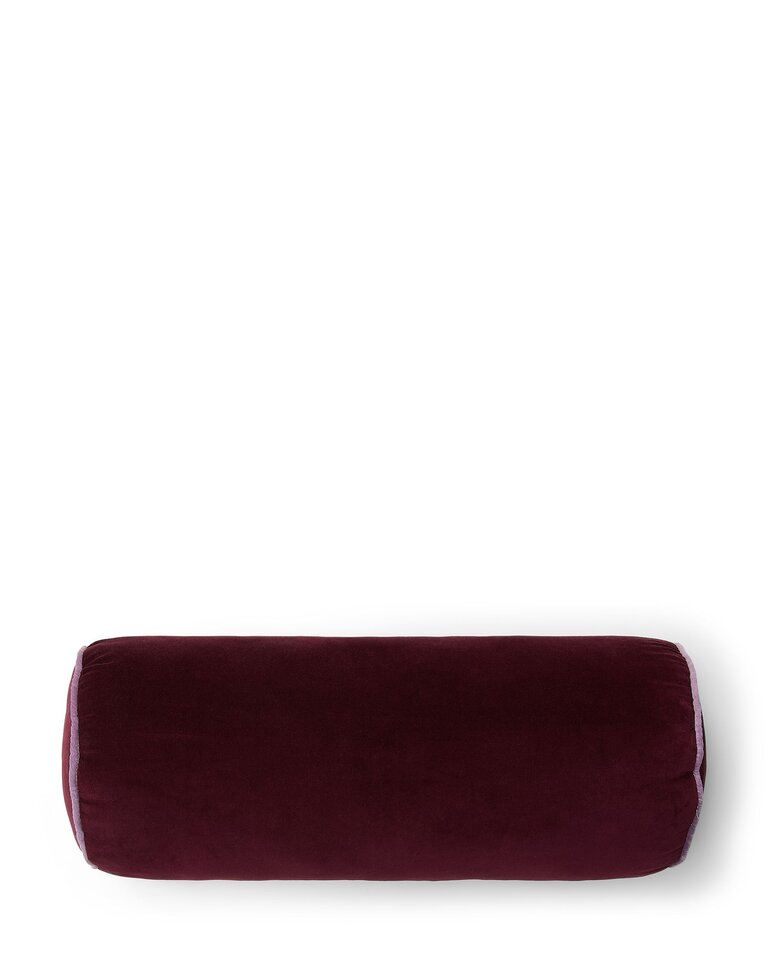Essenza Luise neckroll mauve wine